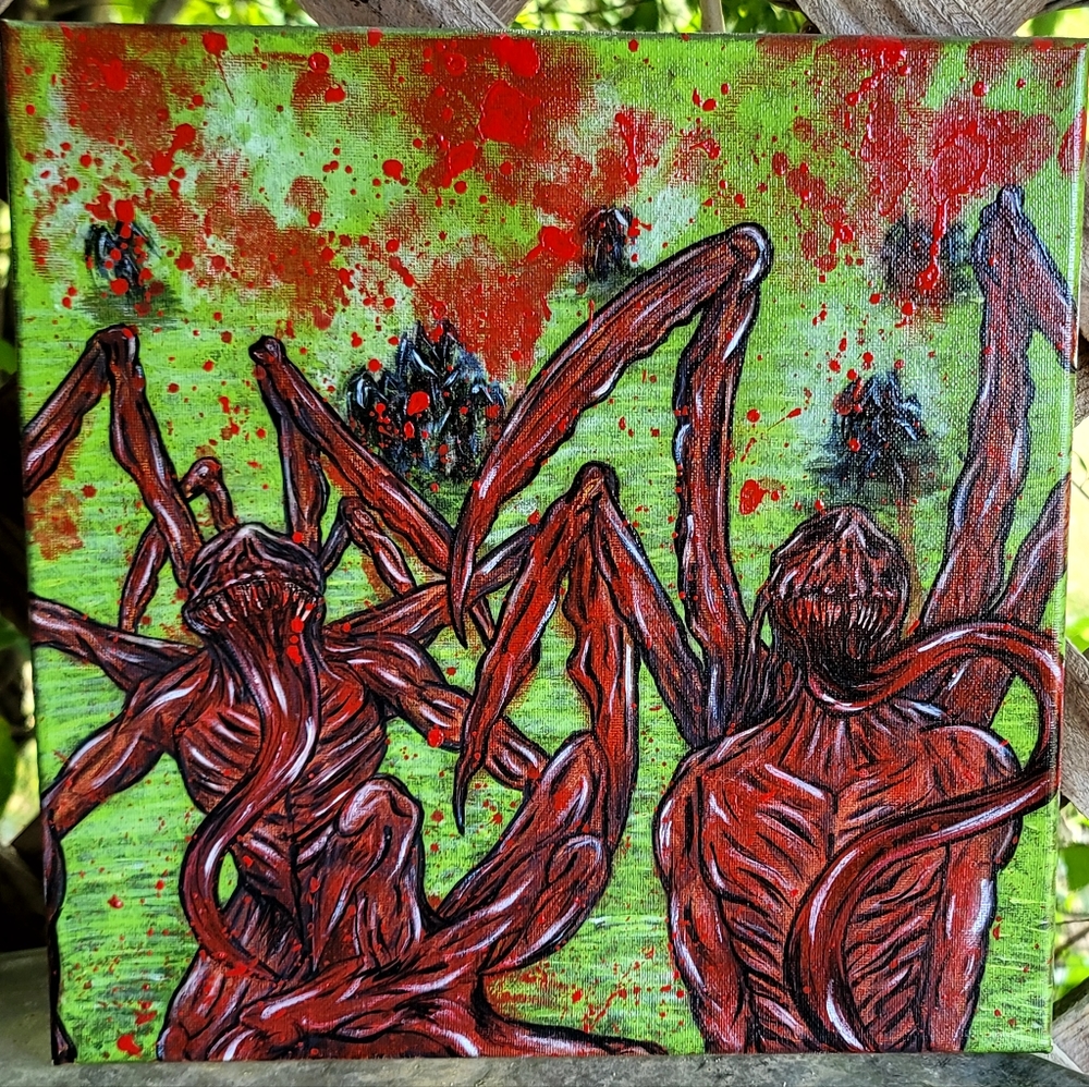Nightmare on canvas